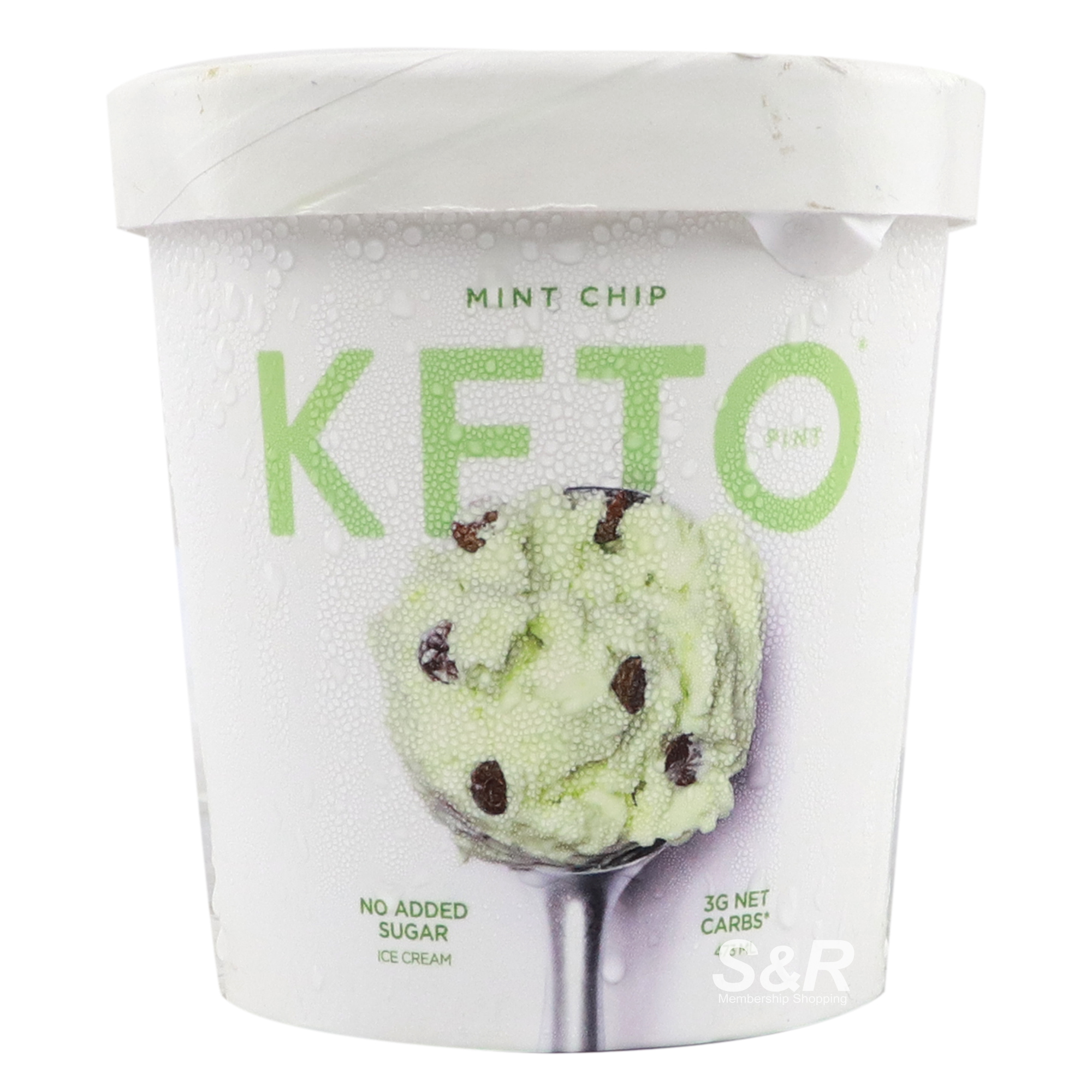 Keto Mint Chip Ice Cream 473mL